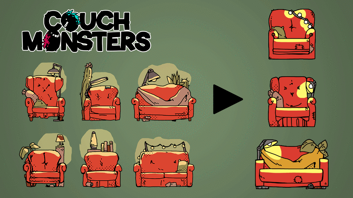 Reworked the couches