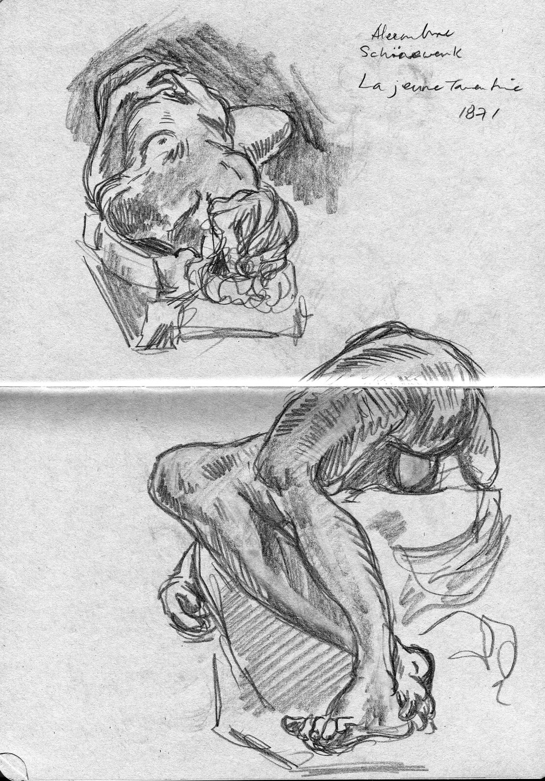 Sketching in the museum, 2017.