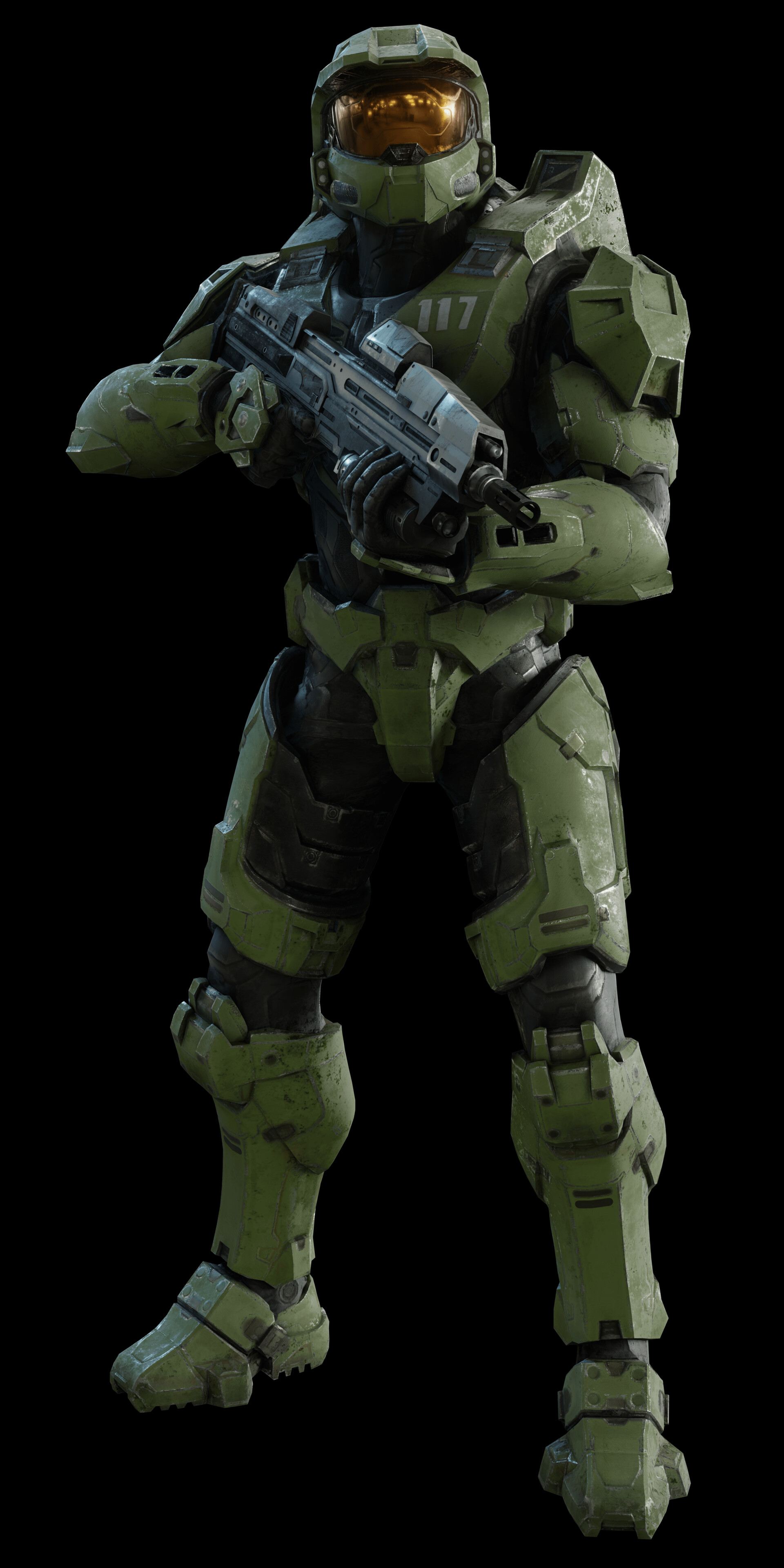 ArtStation - Halo: Infinite Master Chief Full Body Renders (Remake of a ...
