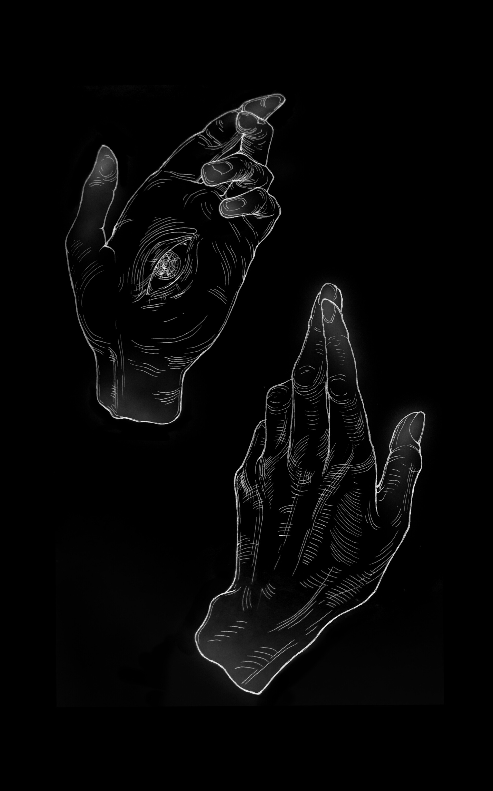 ArtStation - Eyed hands