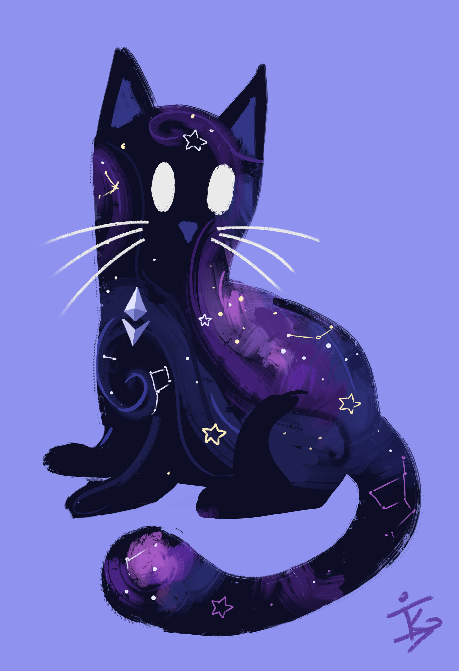 ArtStation - Galactic Kitty