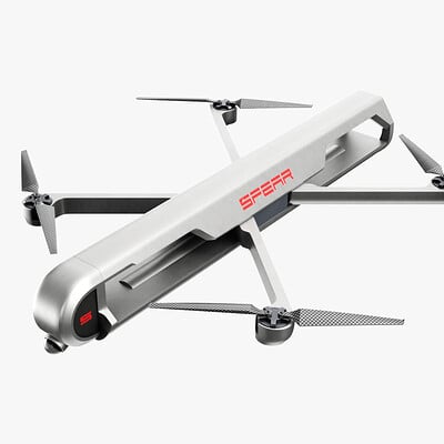 3D model SPEAR UAV - Ninox 40 Drone