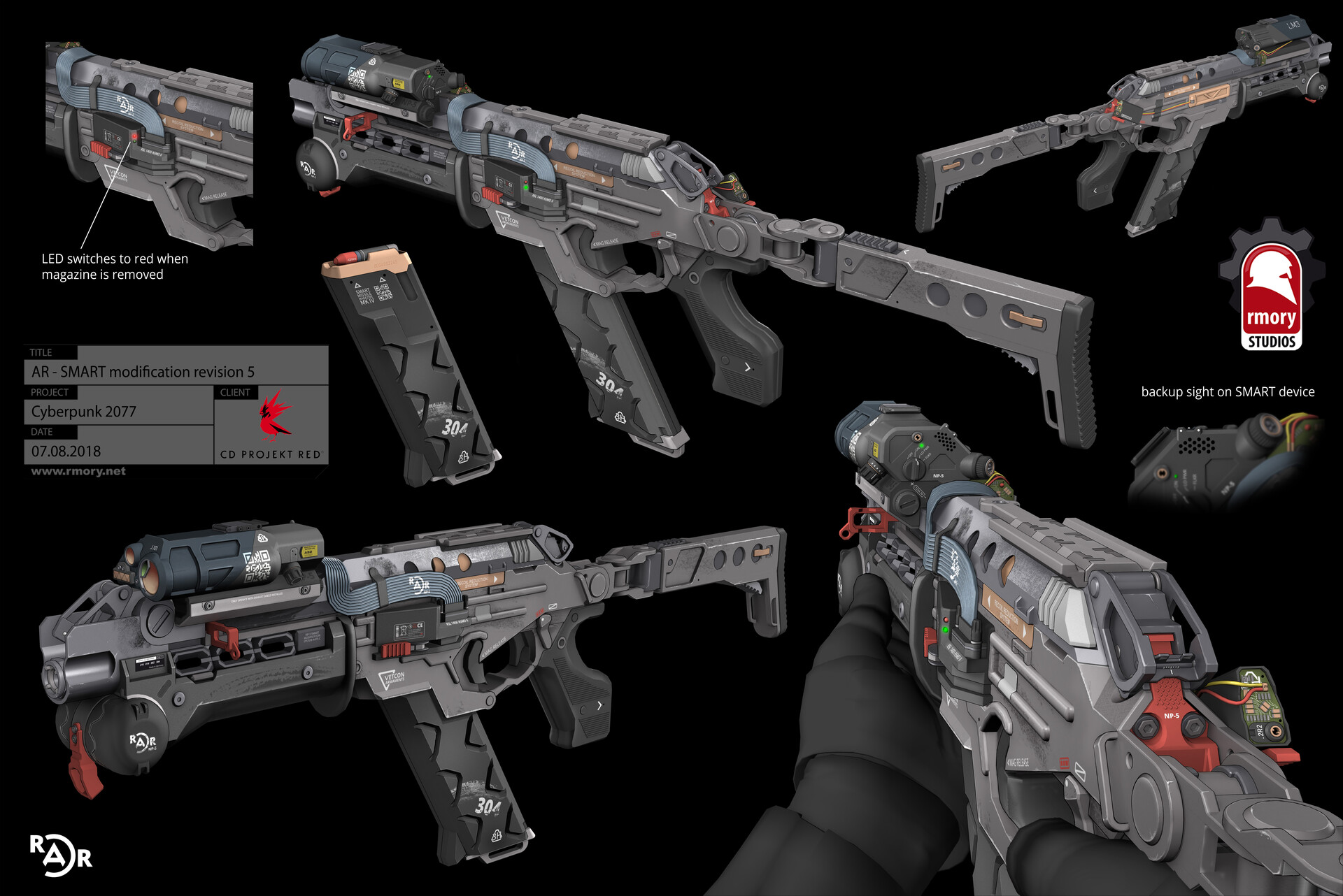 Kris thaler cyberpunk2077 assault rifle smart variant