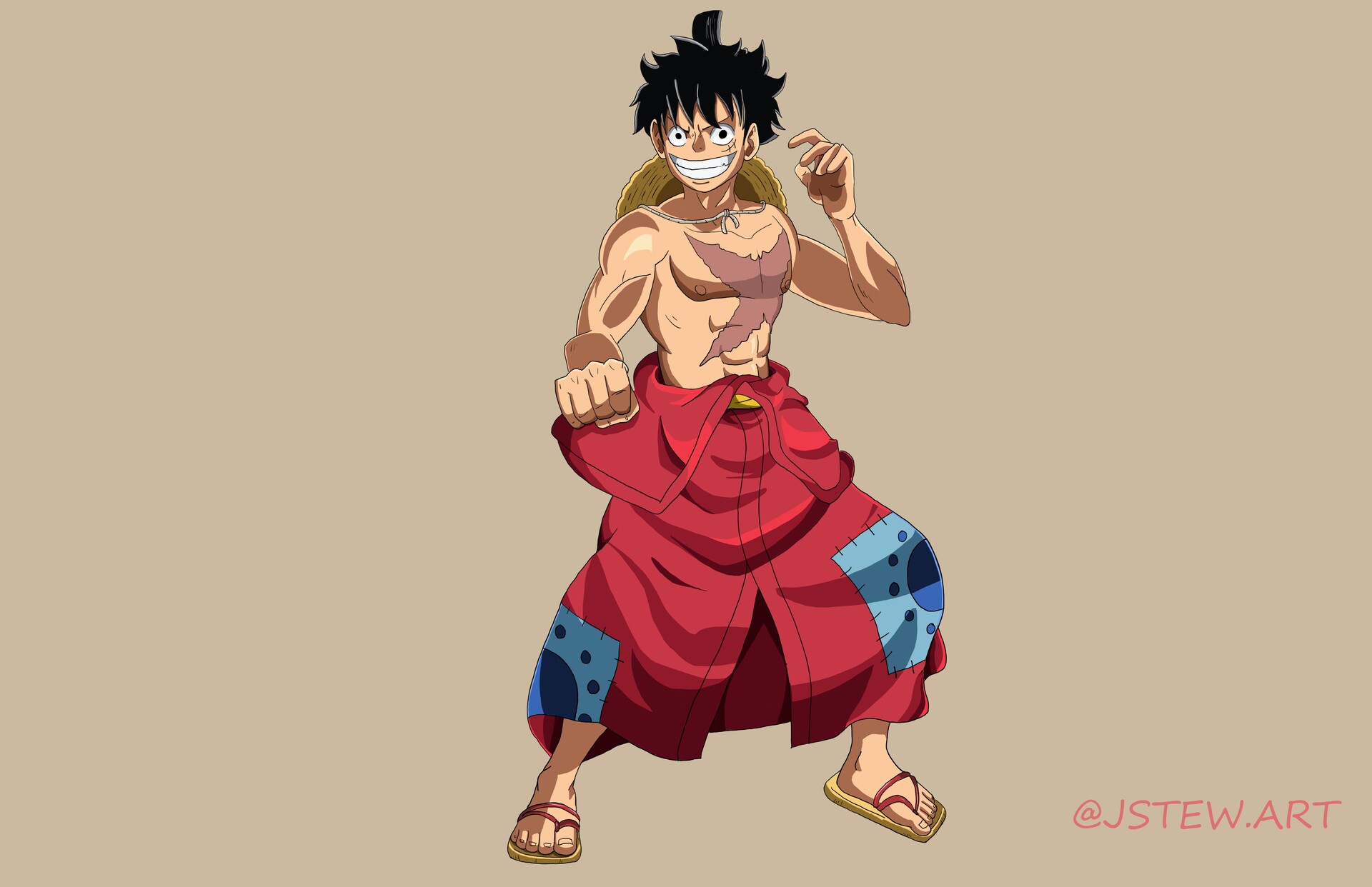 ArtStation - Monkey D. Luffy
