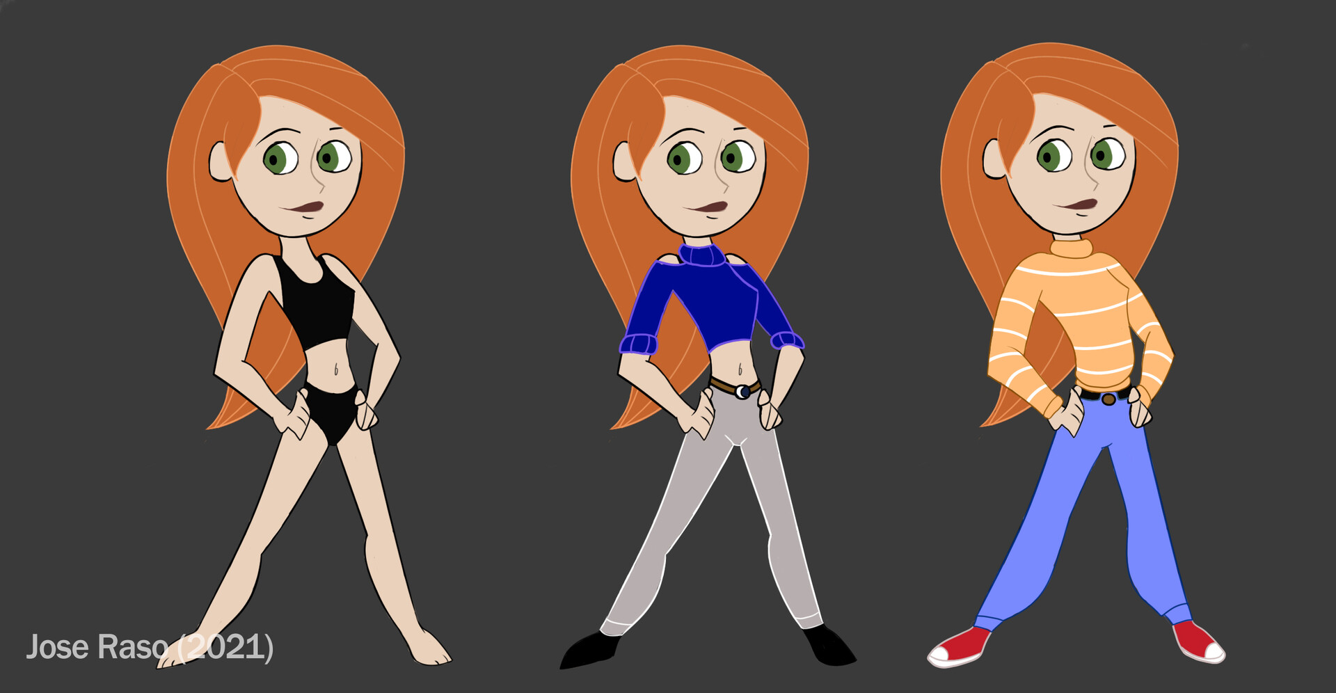 Kim deals possible outfit
