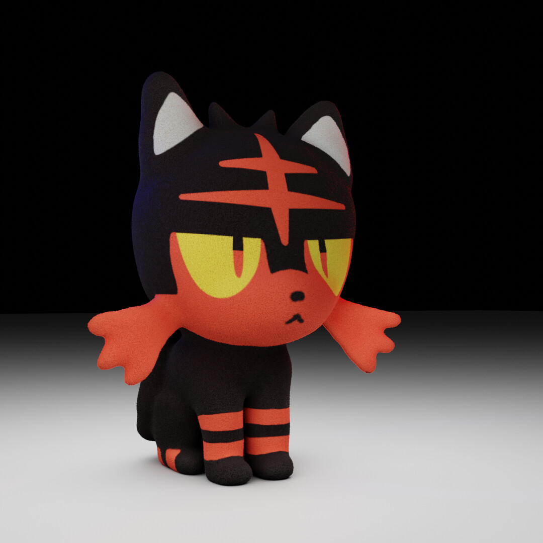 Litten plush cheap