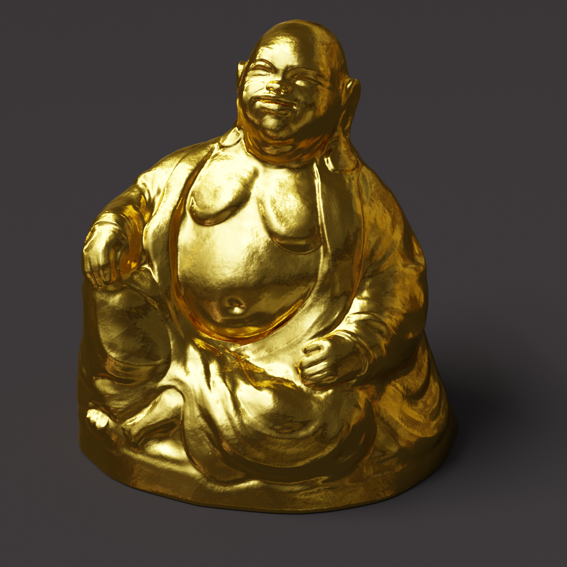 ArtStation - Golden Buddha