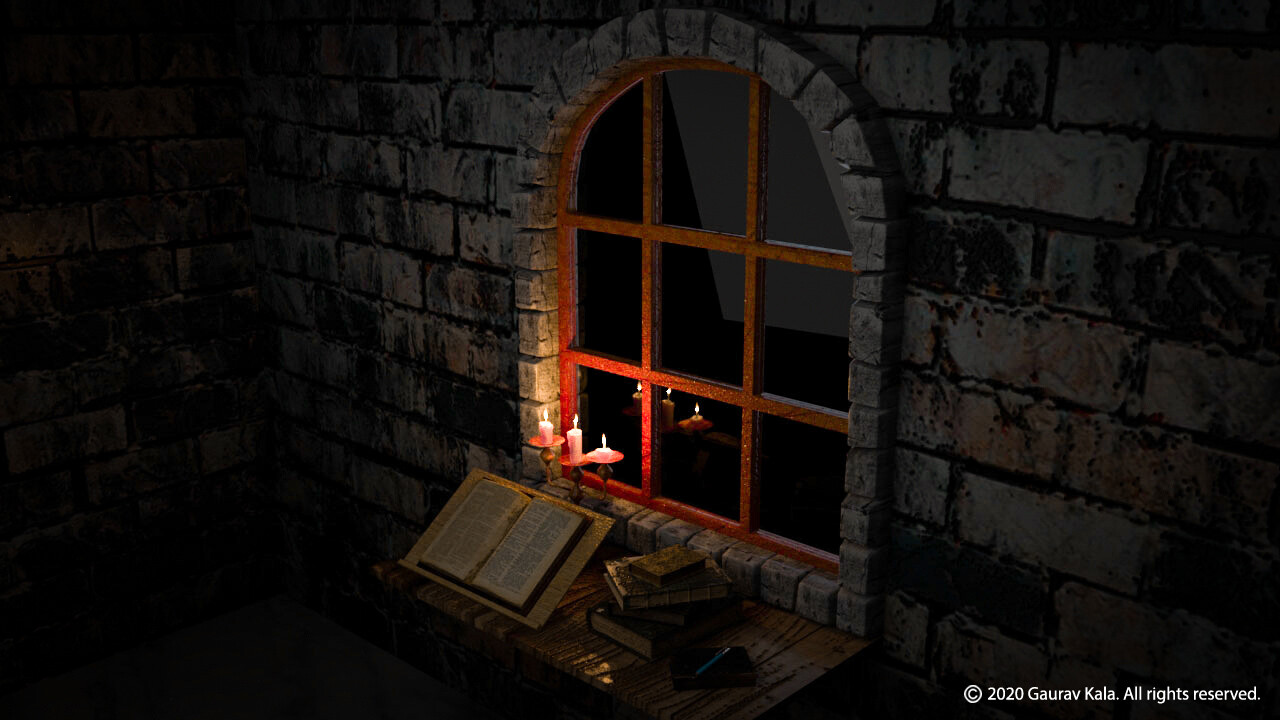ArtStation - Mysterious Room
