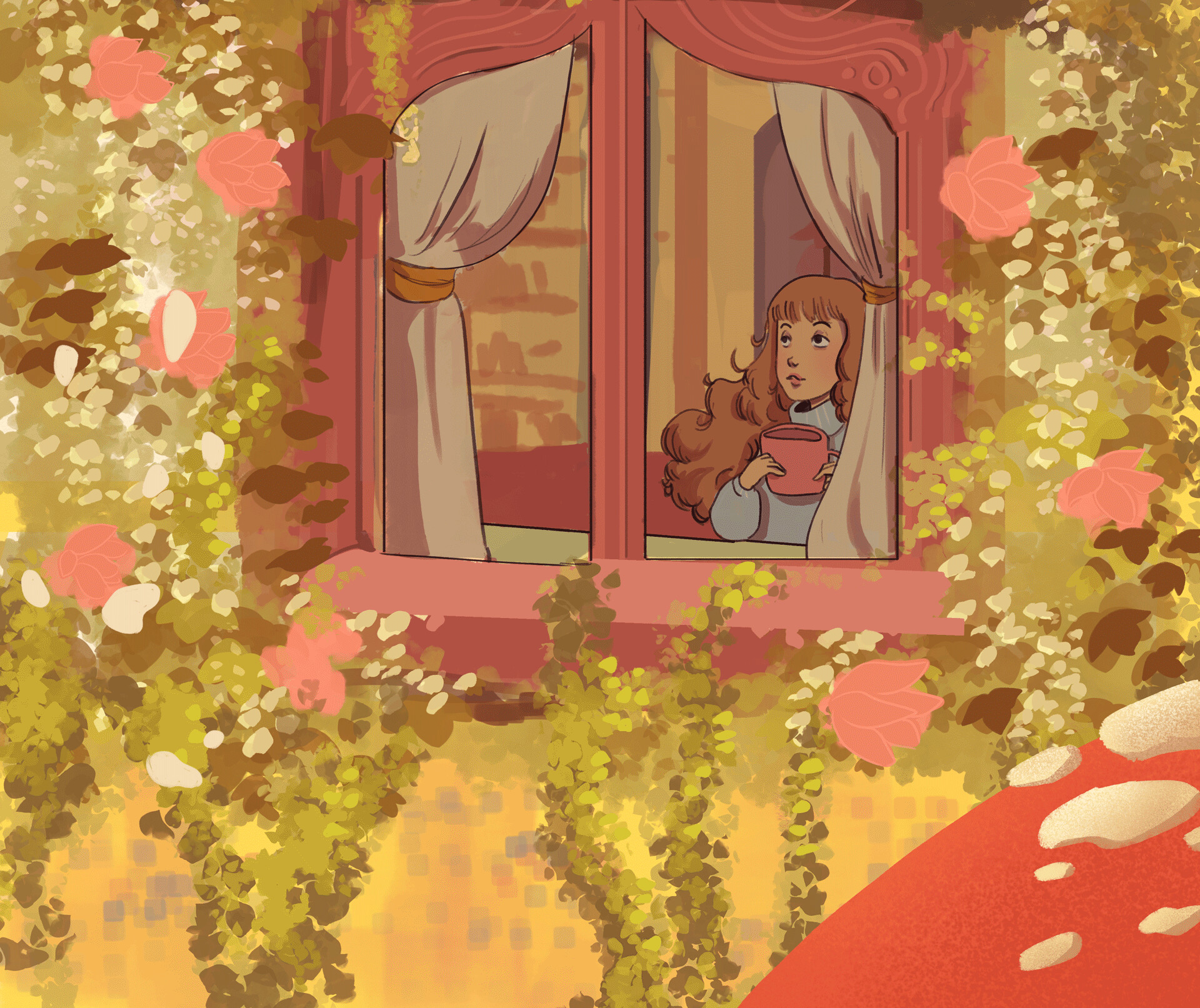 ArtStation - Window Tea Child