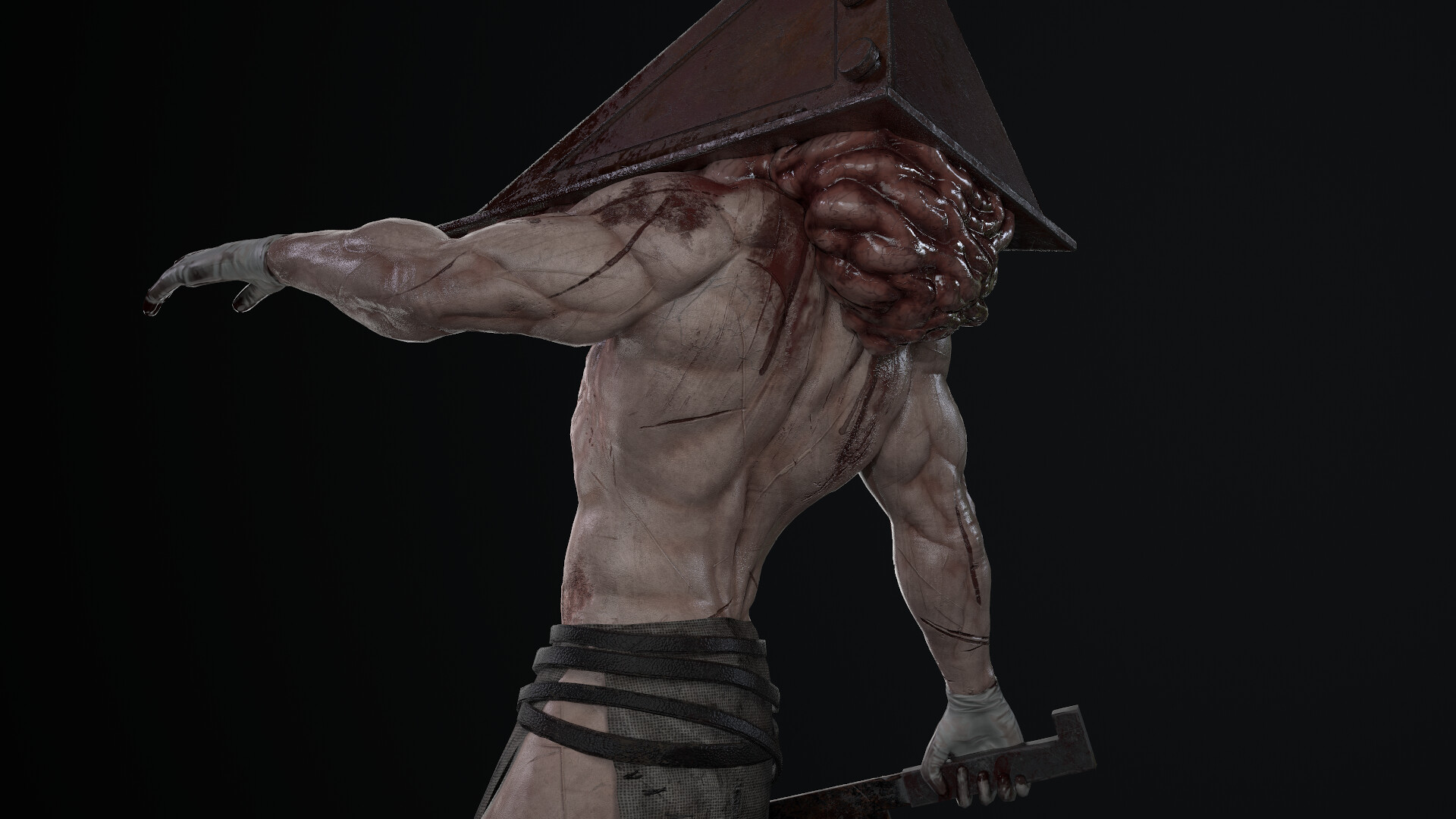 Pattarapon S - Silent Hill - Pyramid Head Fan art