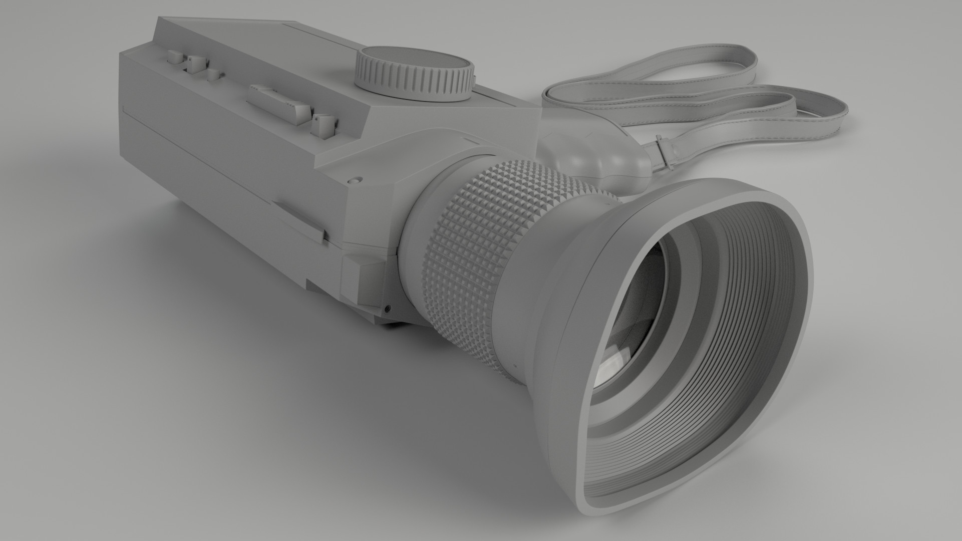 Alexandre Mairy WIP Bolex 480 Macrozoom 3D Model