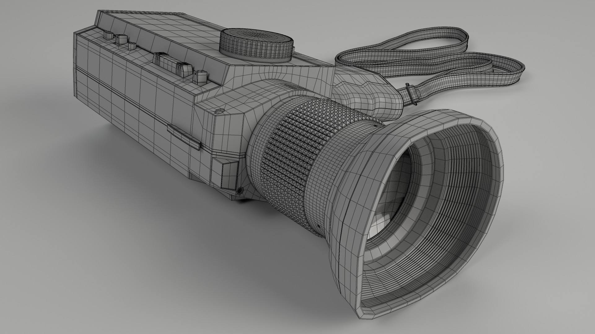 Alexandre Mairy WIP Bolex 480 Macrozoom 3D Model