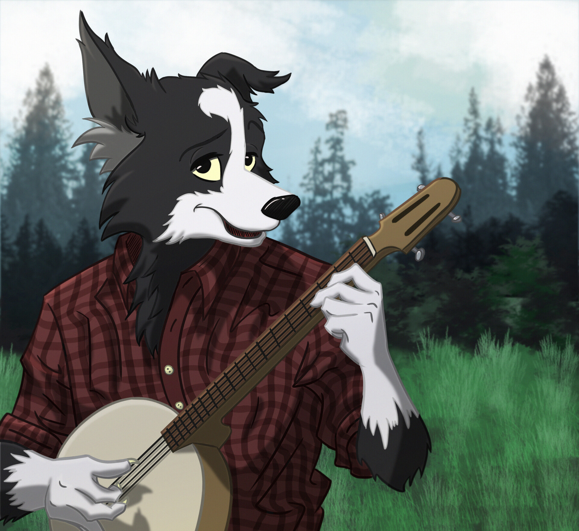 ArtStation Dog's Banjo