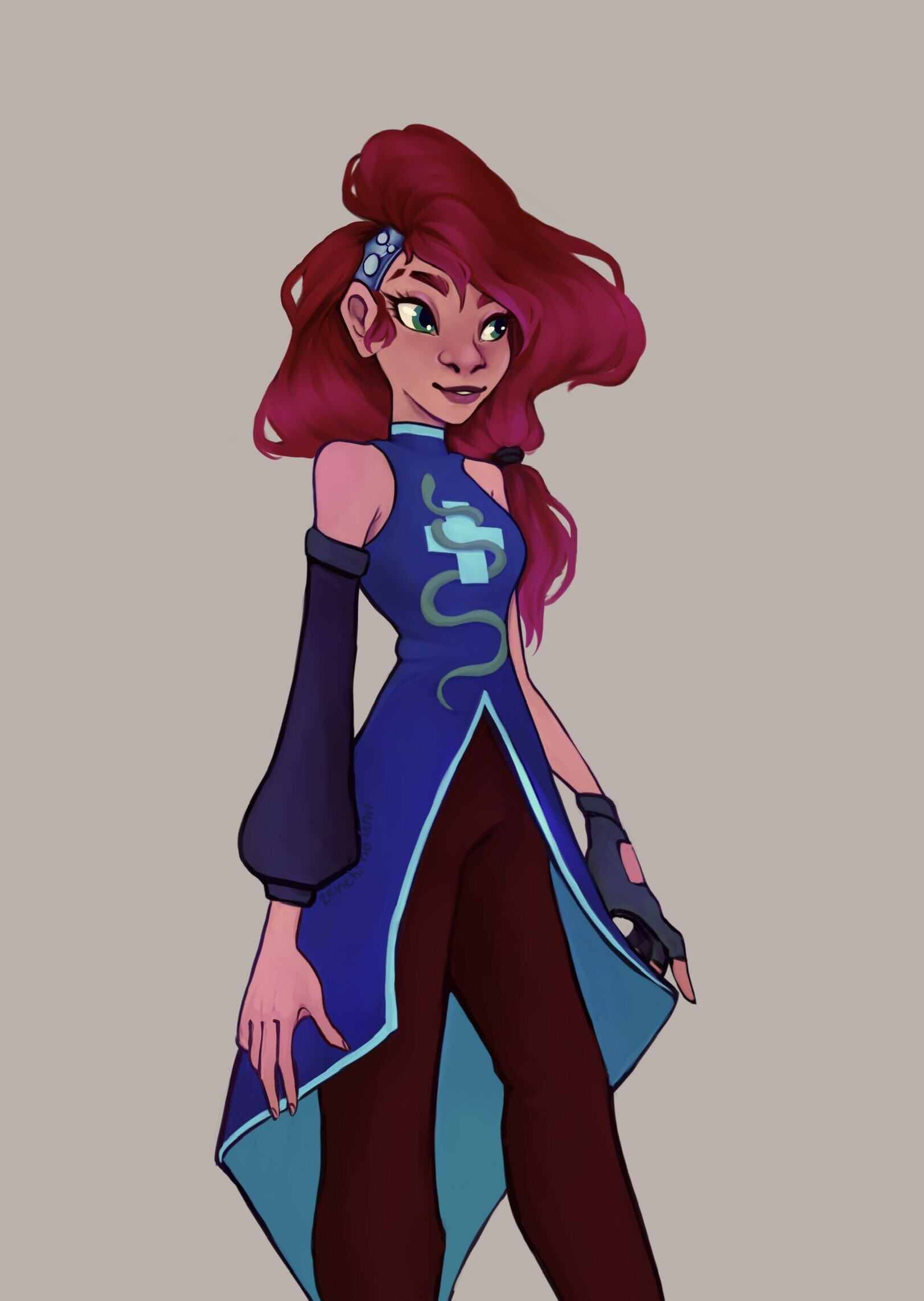 ArtStation - a nurse and alien doctor