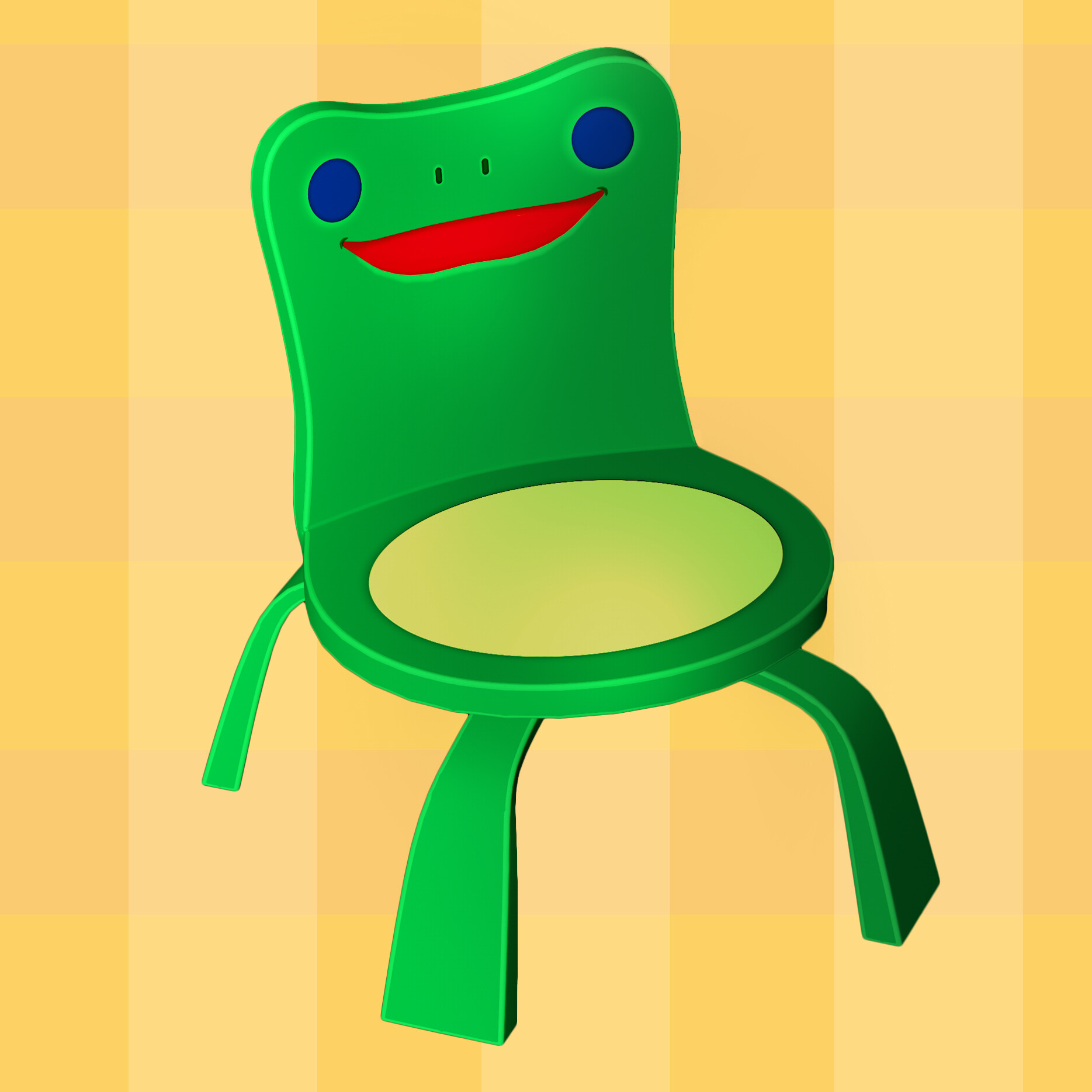 ArtStation Froggy Chair (remade)