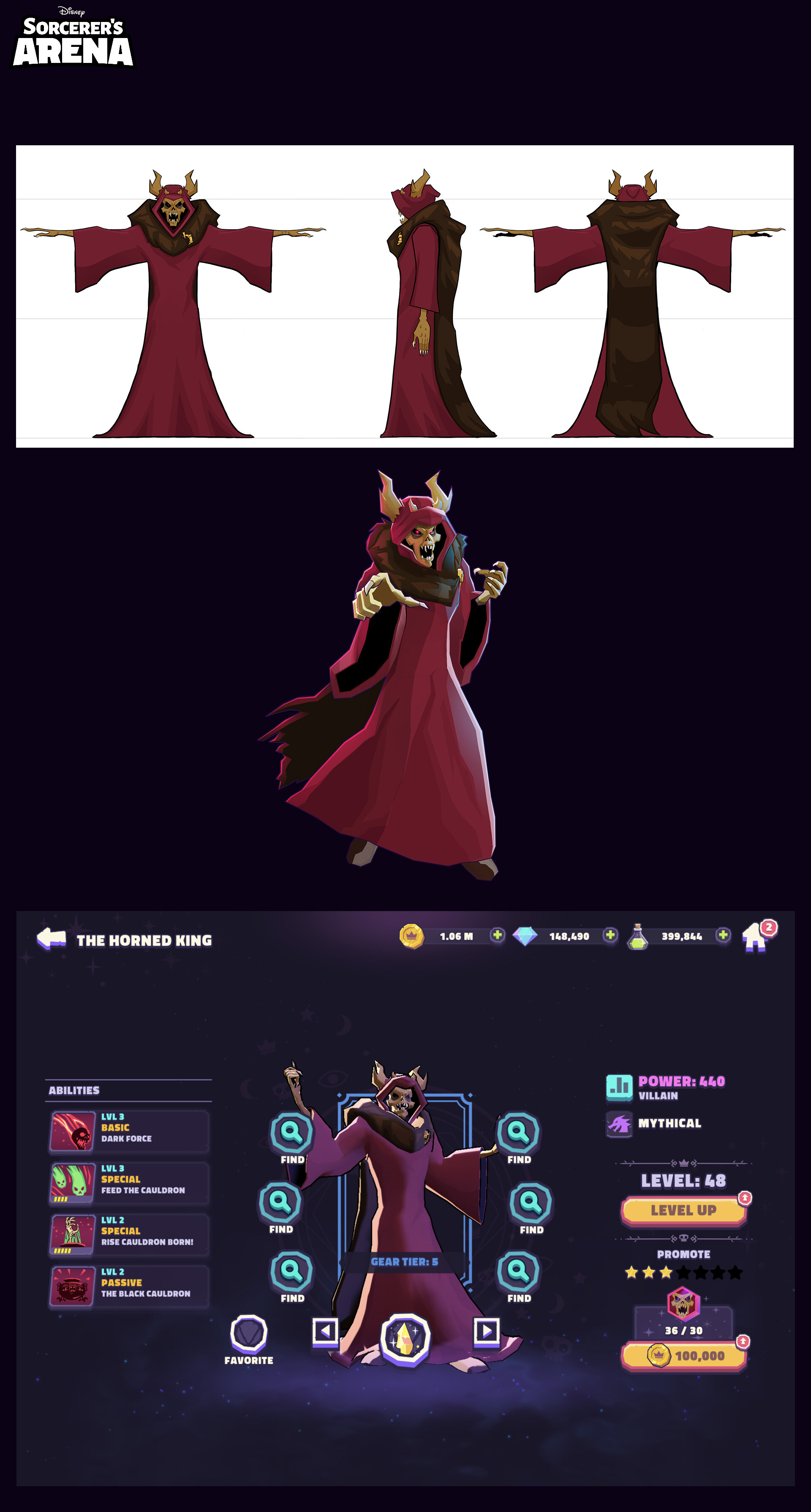 Brittany Hermann Disney Sorcerer's Arena The Horned King