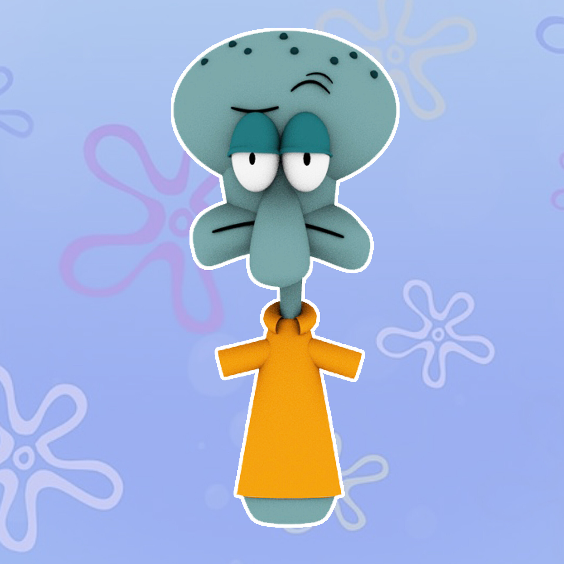 ArtStation - Squidward Model