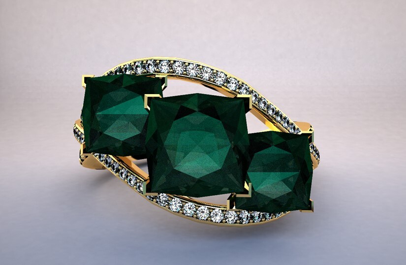 ArtStation - Emerald Ring