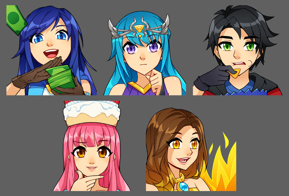 Artstation Itsfunneh Krew Viviane Matsukuma