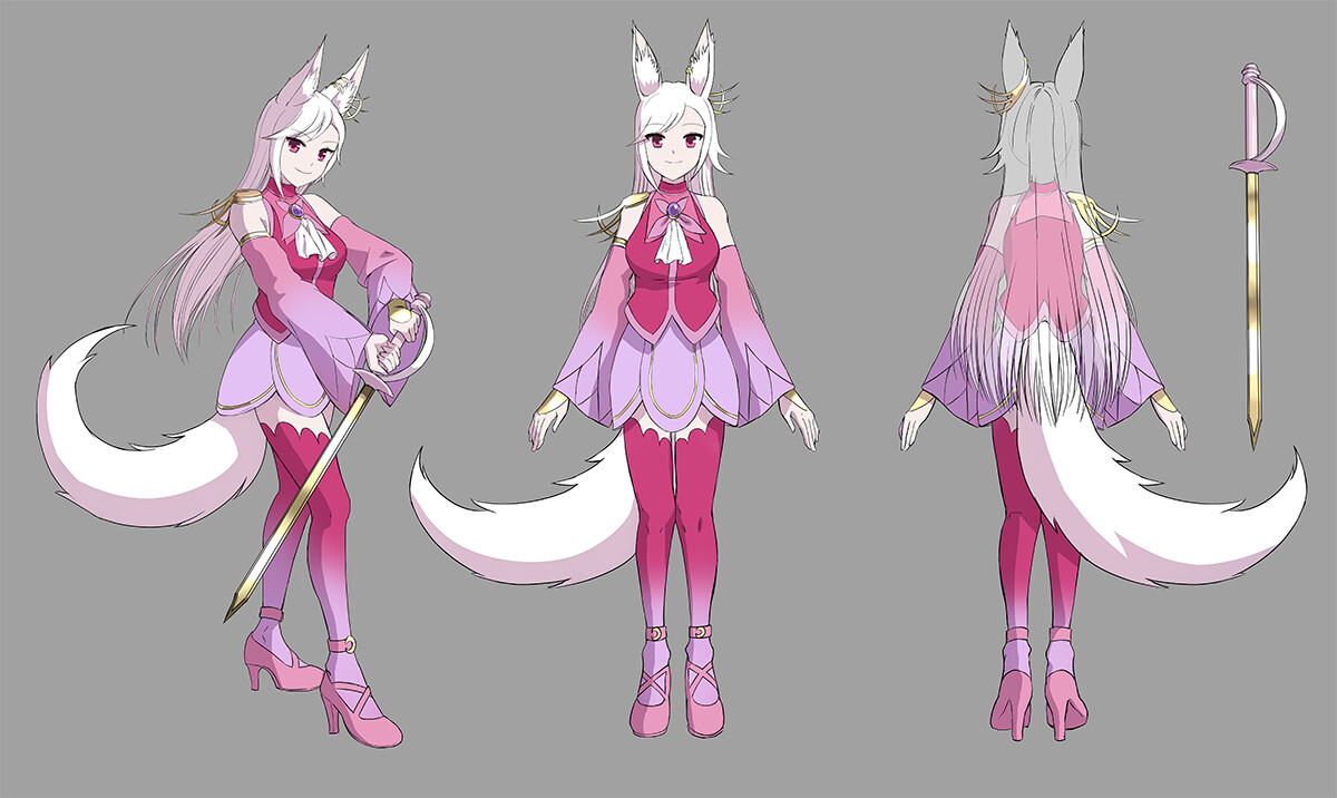 Artstation Vtuber Istina