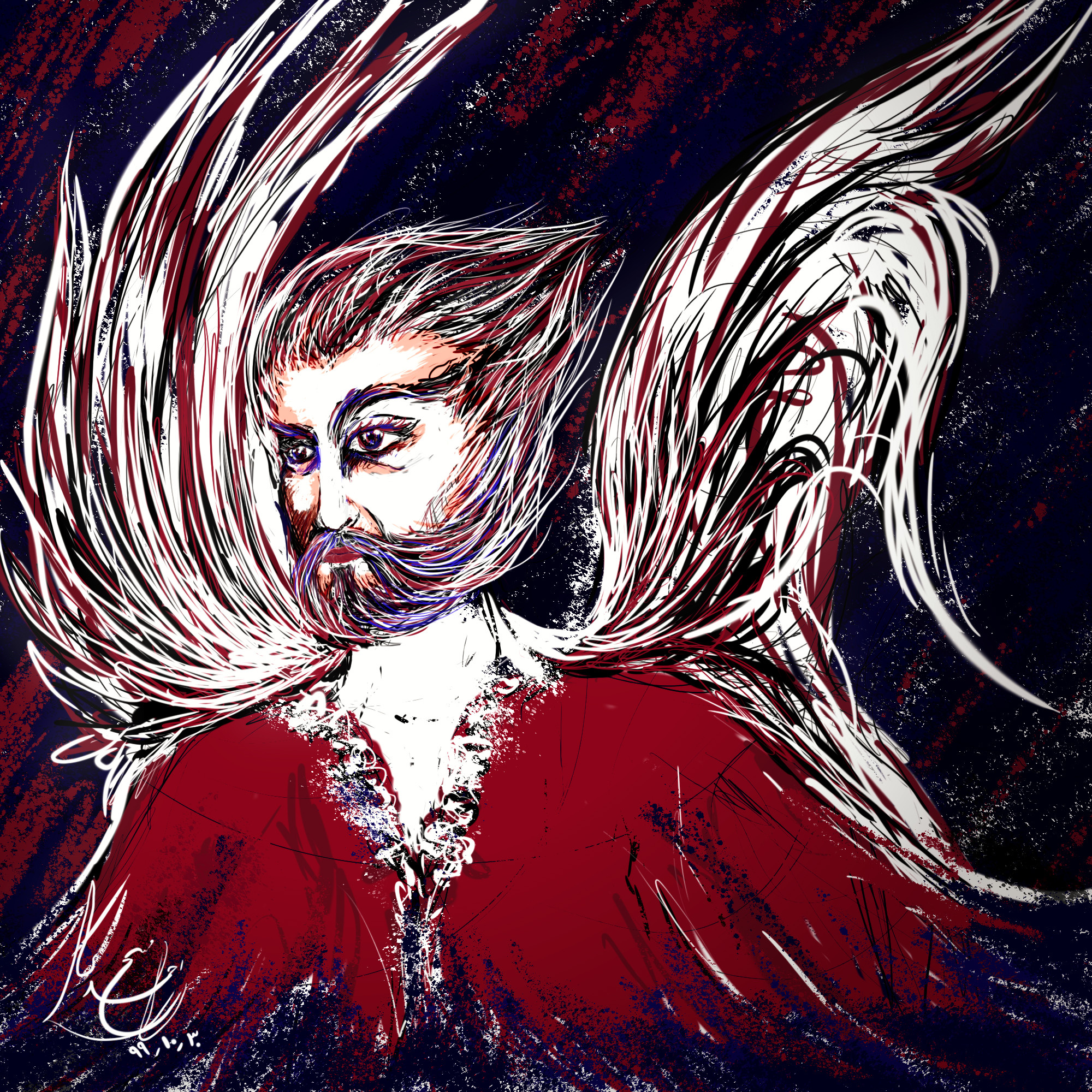 this was my first experience with drawing tablet
