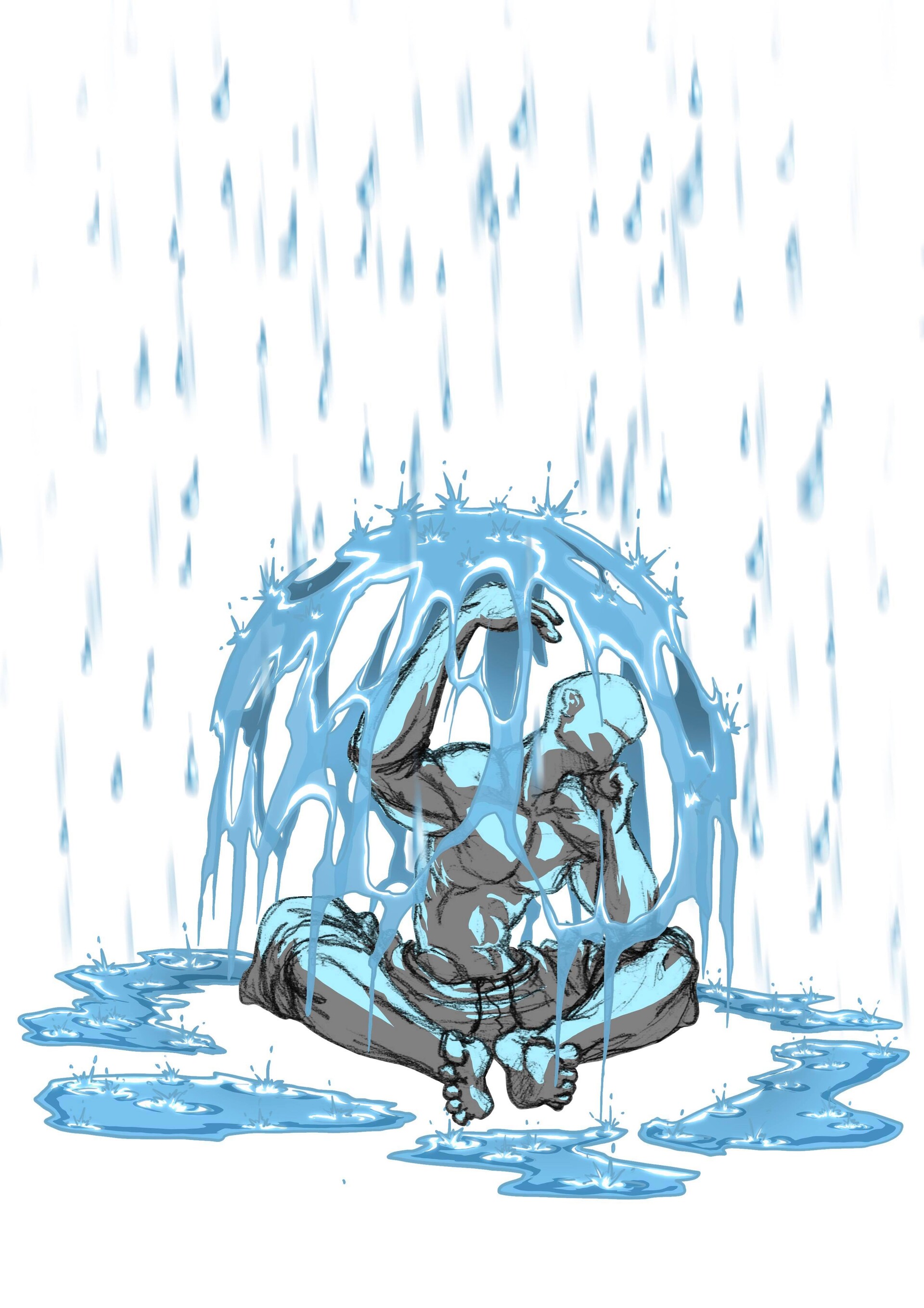 Ollie Mori - Avatar Waterbending Poses