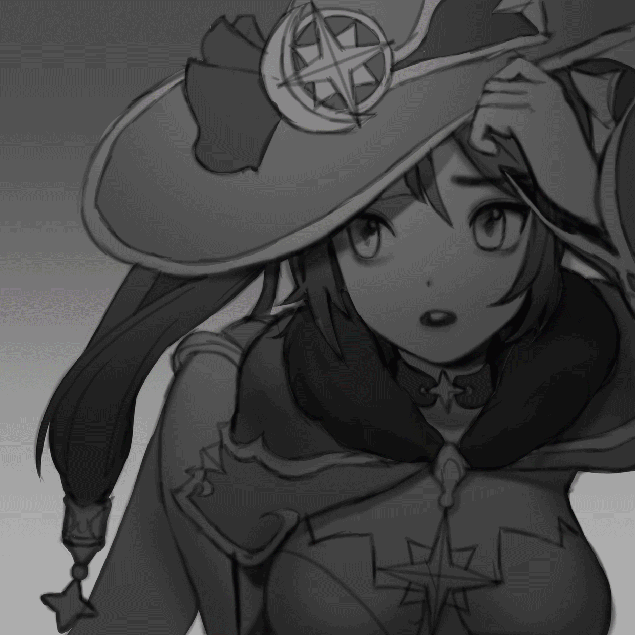 Artstation Genshin Impact Mona Yebin Gabby Park