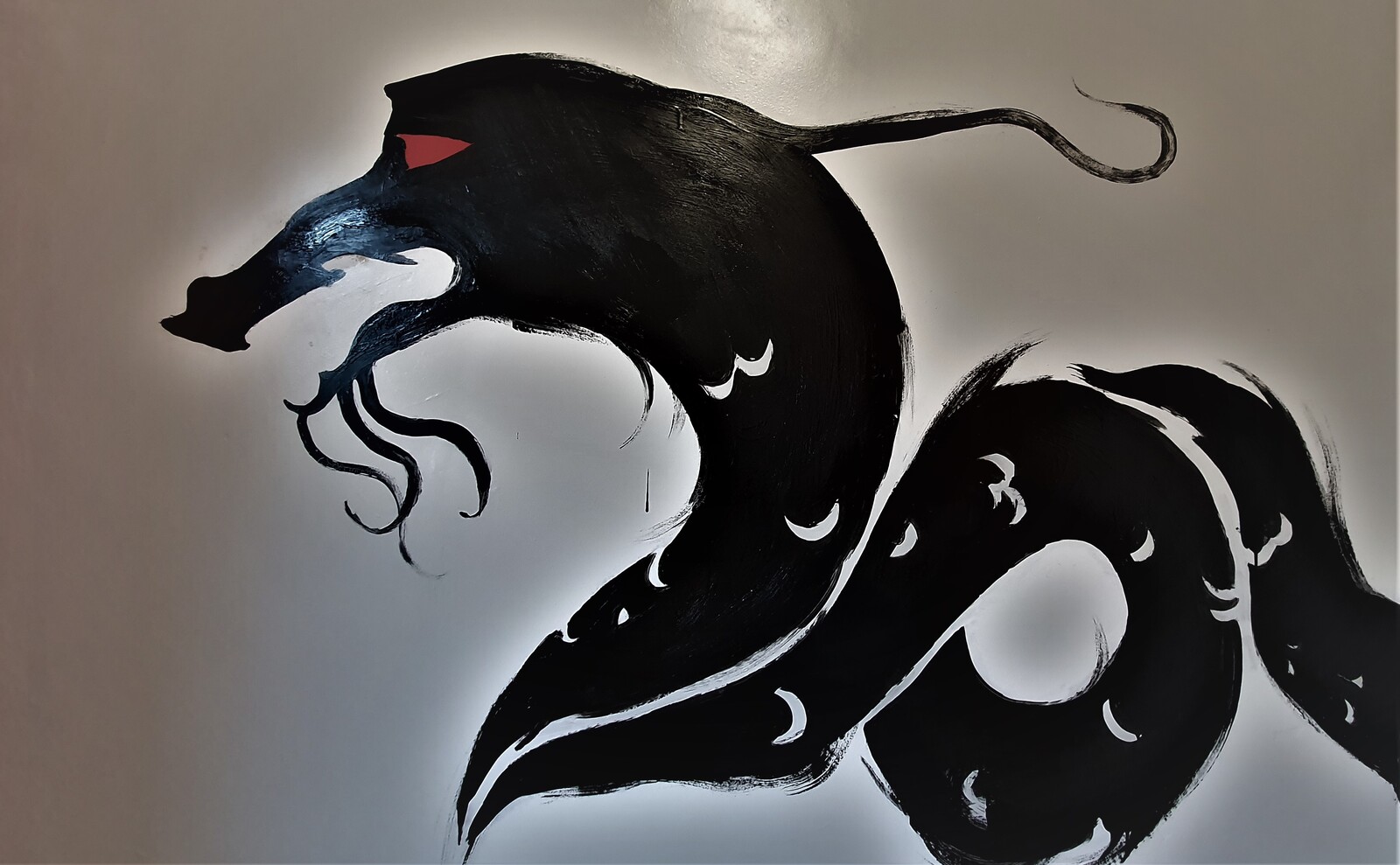 Black Dragon Mural 