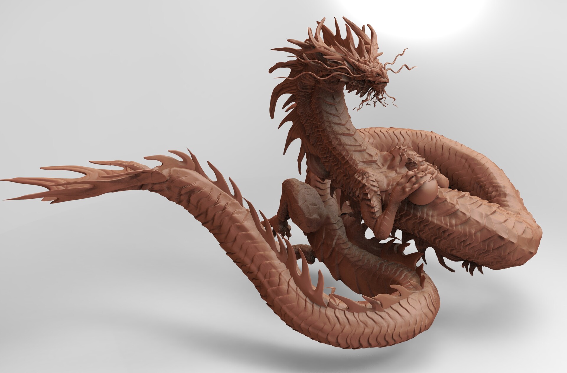 Artstation Asian Dragon