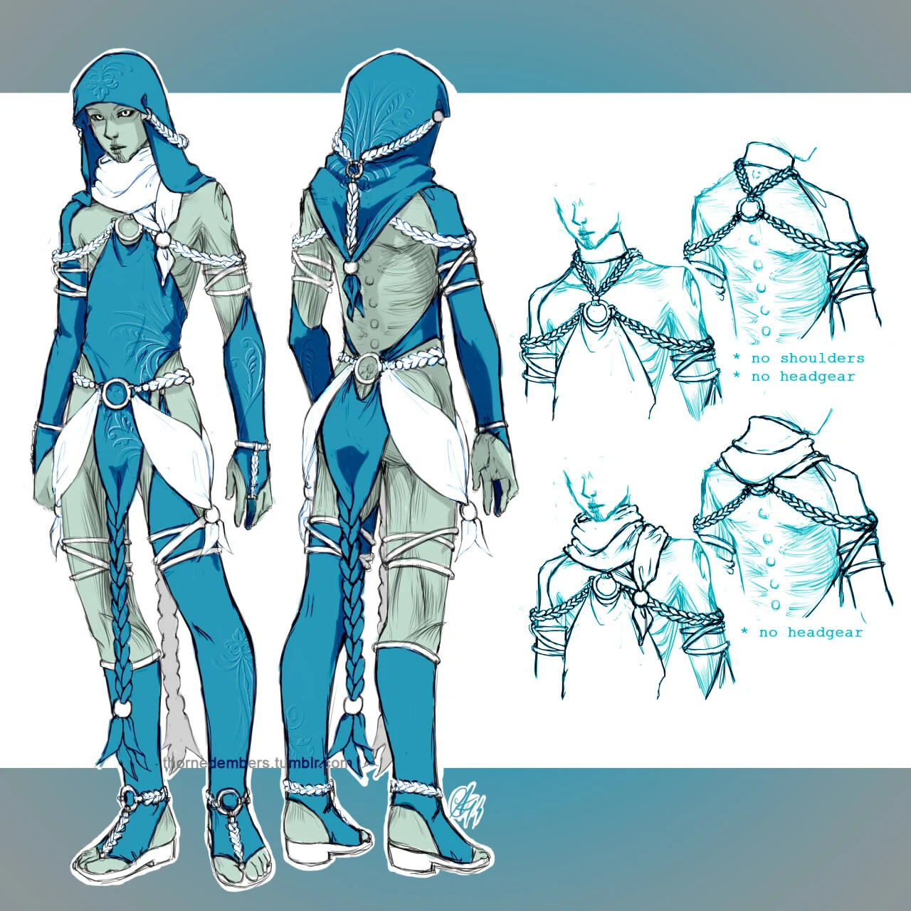 Guild Wars 2, Sylvari armor concept