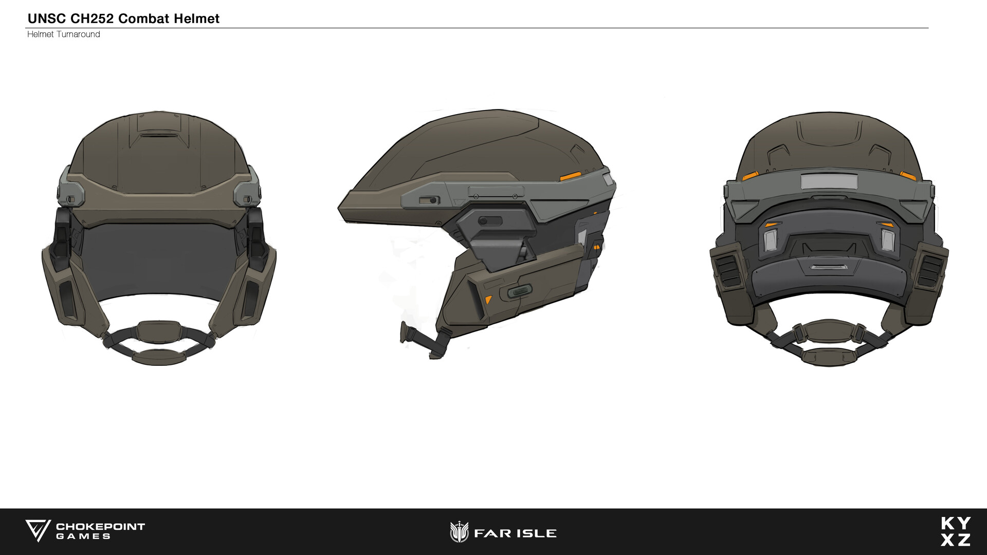 Chokepoint Games - Far Isle - UNSC Helmet