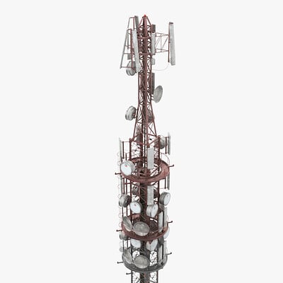 Radio Tower 3D Asset