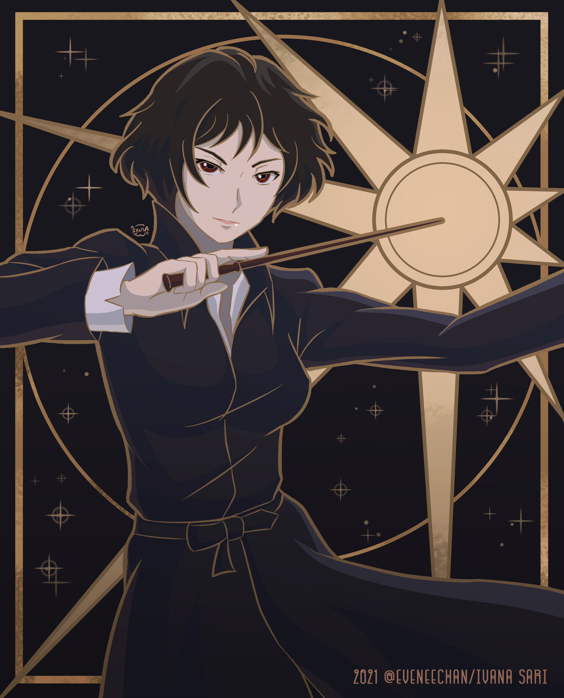 Artstation Fantastic Beasts Tina Goldstein Art Deco Ivana Sari