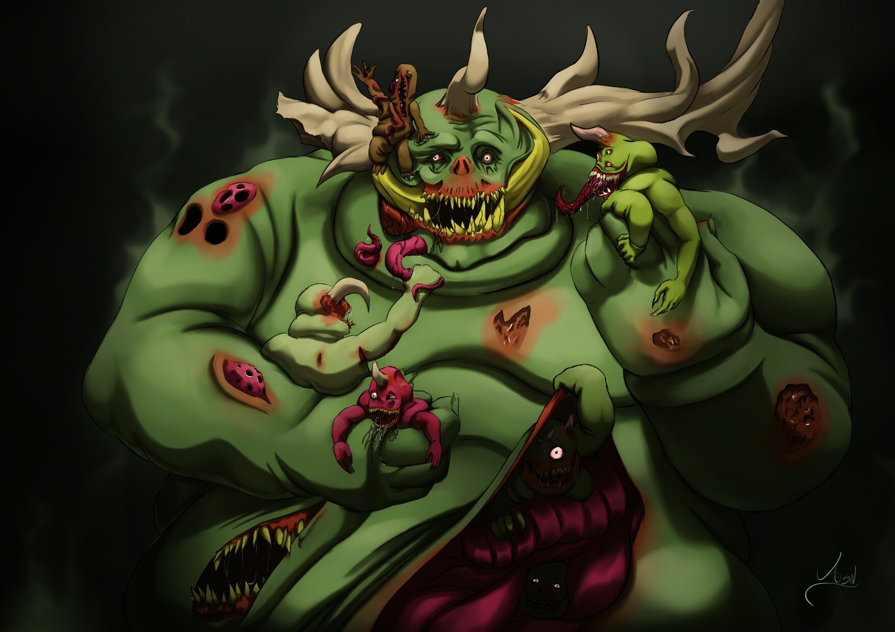 Warhammer 40000 great unclean one