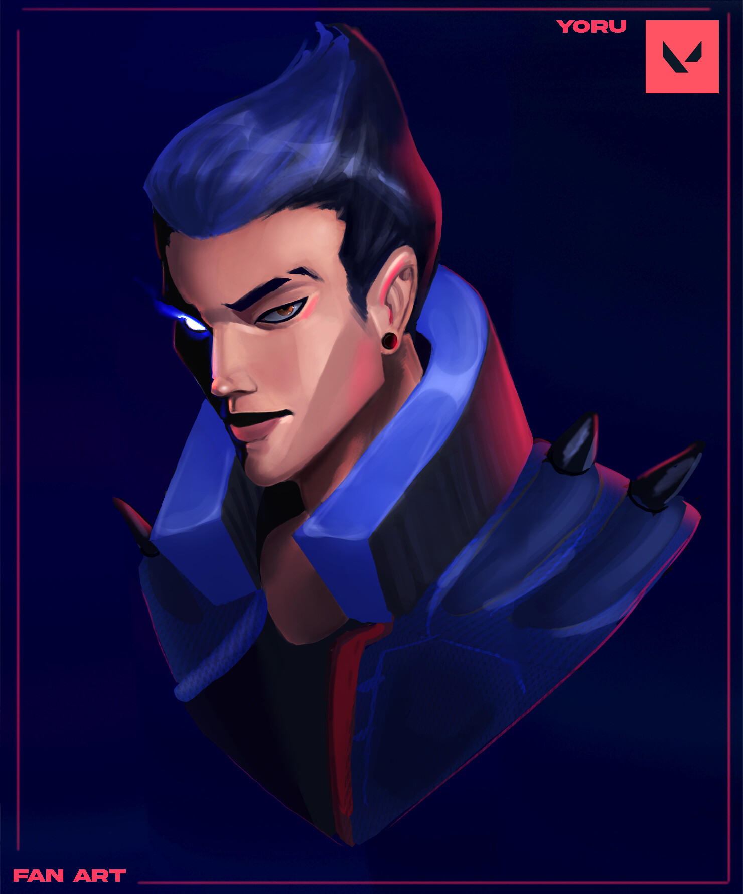 Artstation Fan Art Yoru Valorant David Garcia Once again, the community tricked riot and especially the valorant developer team by already leaking every single detail about the next. artstation