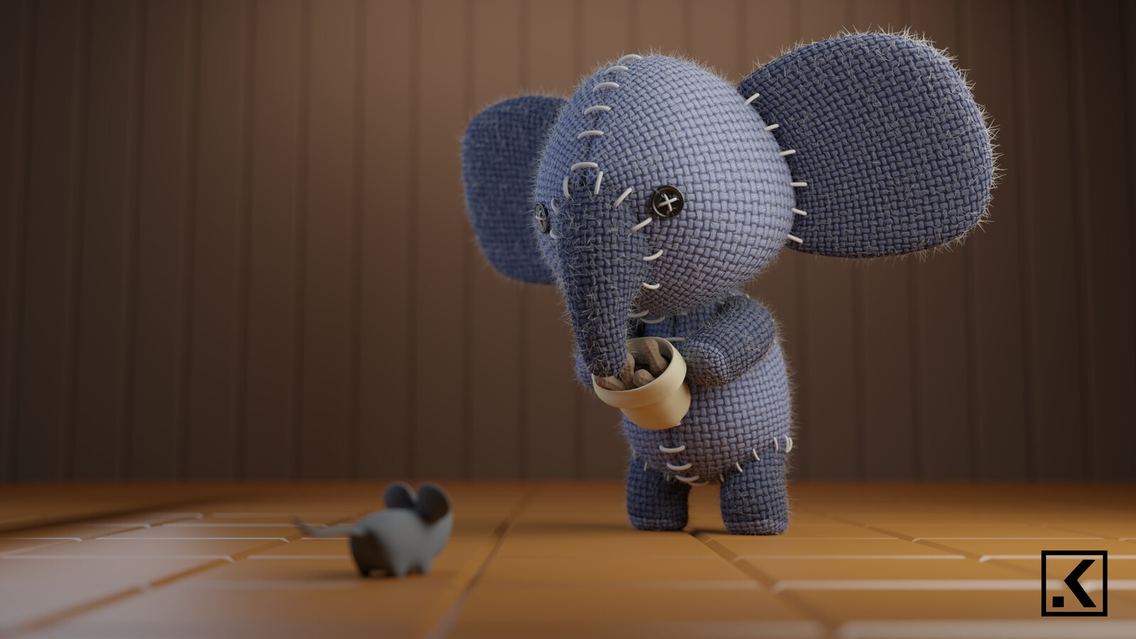 Every toy has its own story to tell... 🐘🐘🐘