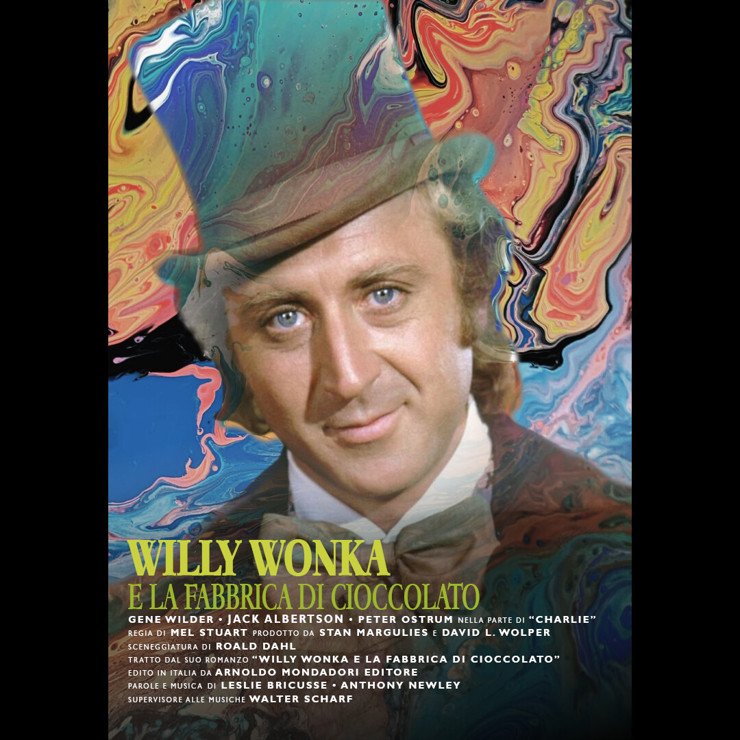 Artstation Willy Wonka The Chocolate Factory Fan Poster Beckiodesign