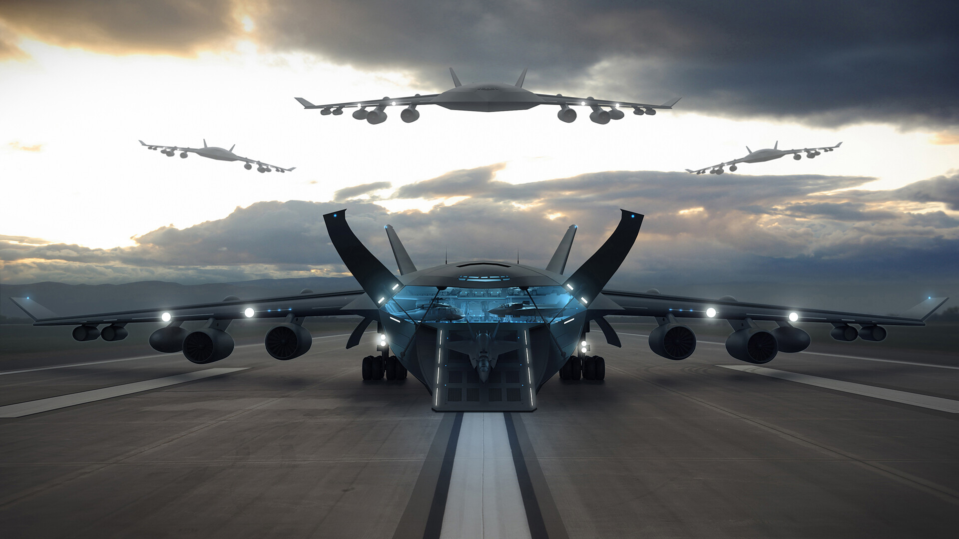 ArtStation - Cargo plane concept