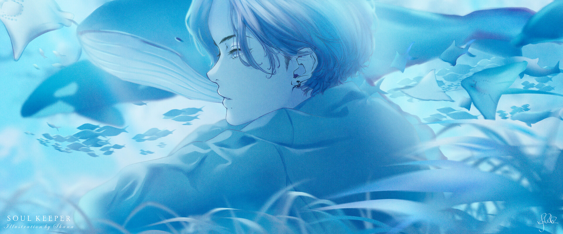 ArtStation 𝙎𝙊𝙐𝙇 𝙆𝙀𝙀𝙋𝙀𝙍 Original Illustration [with Illust Making]