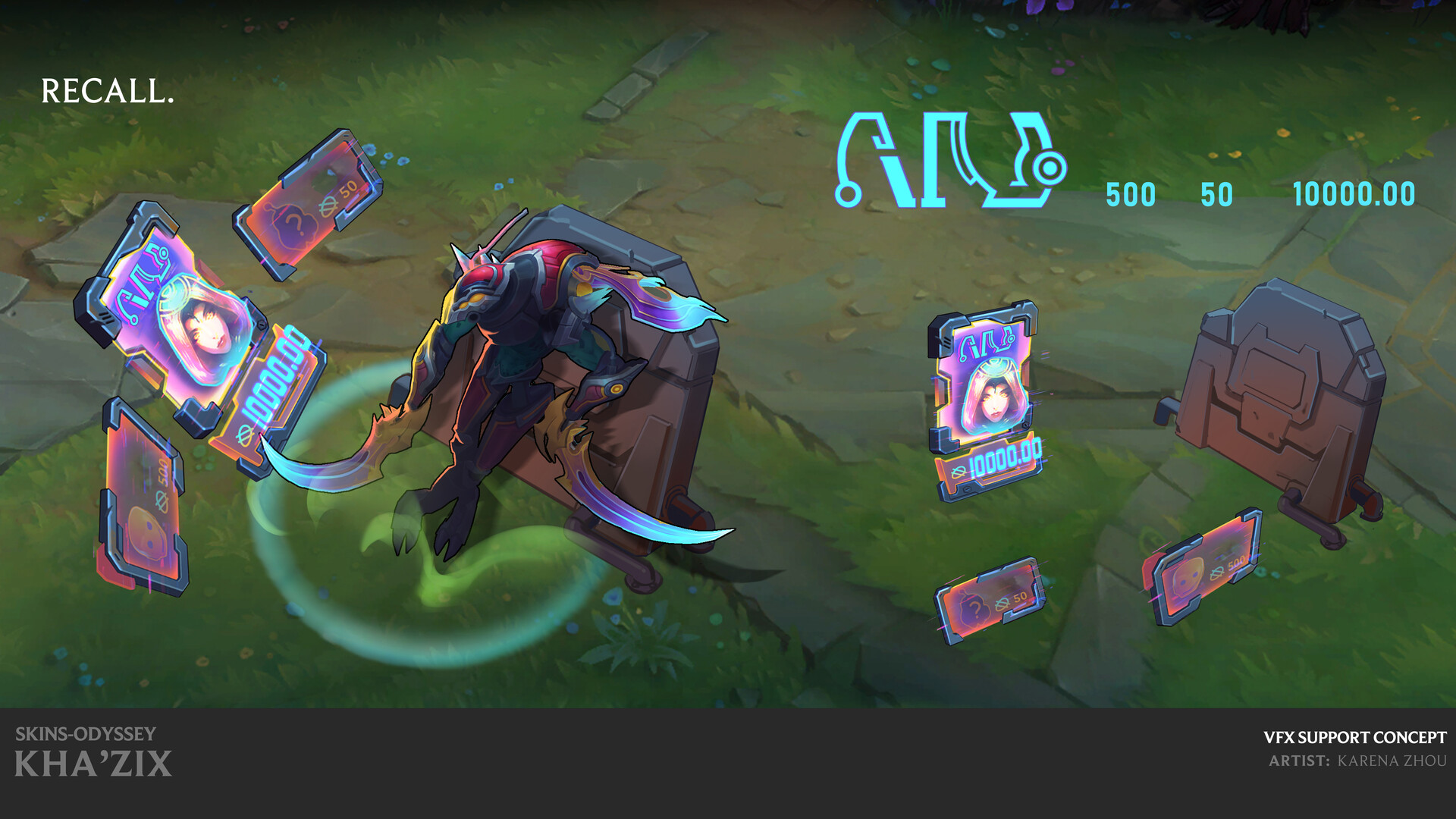 odyssey kha zix vfx support concept