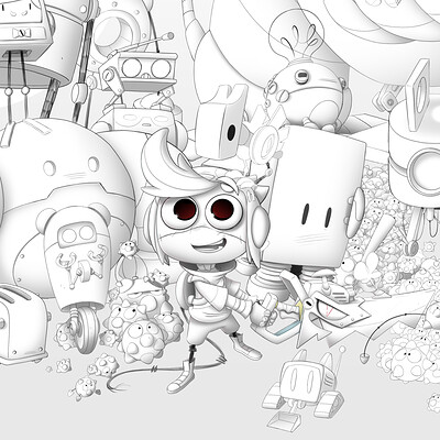 ArtStation - Mario+Rabbids kingdom Battle concept art