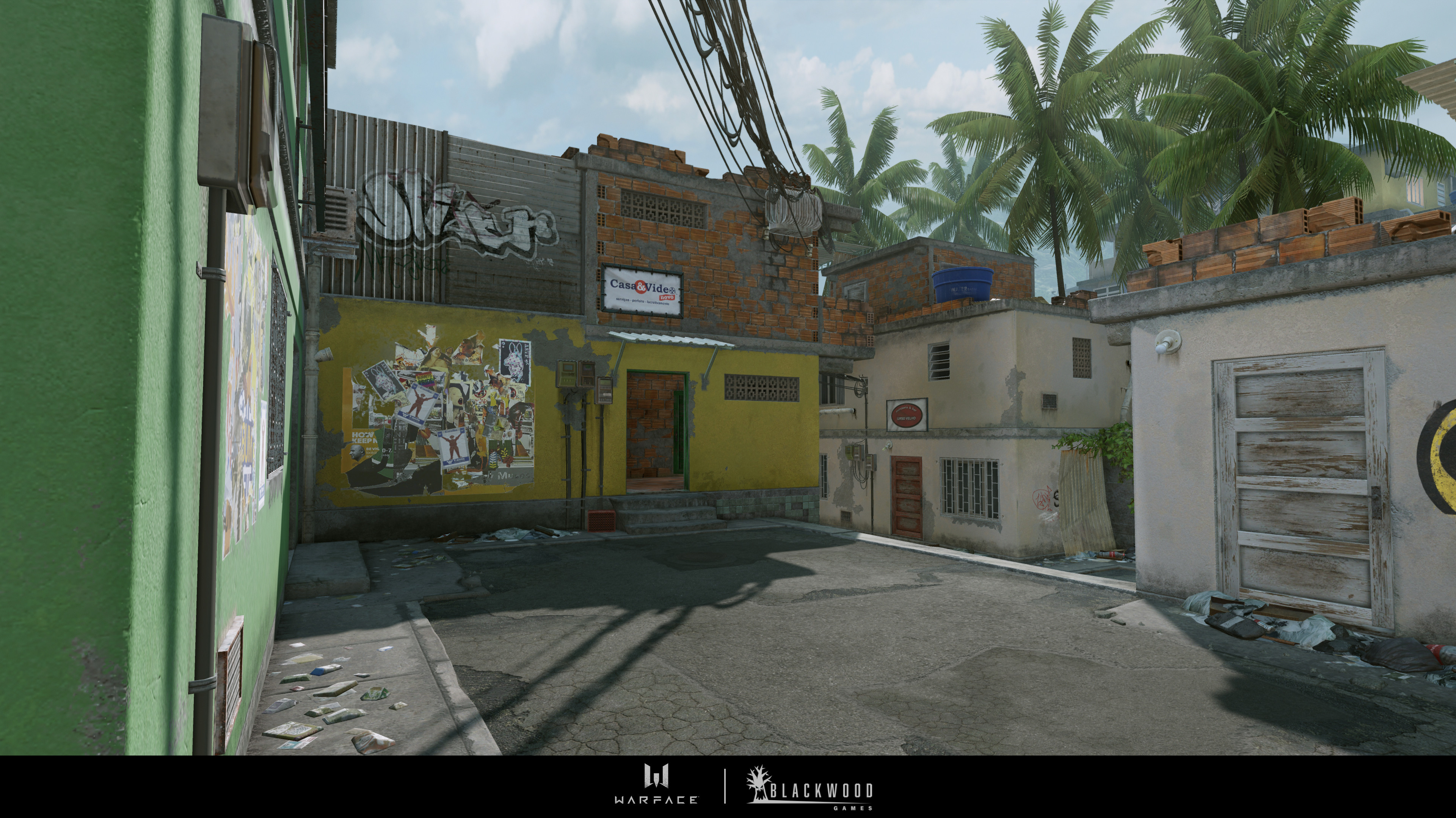 Карта окраина warface