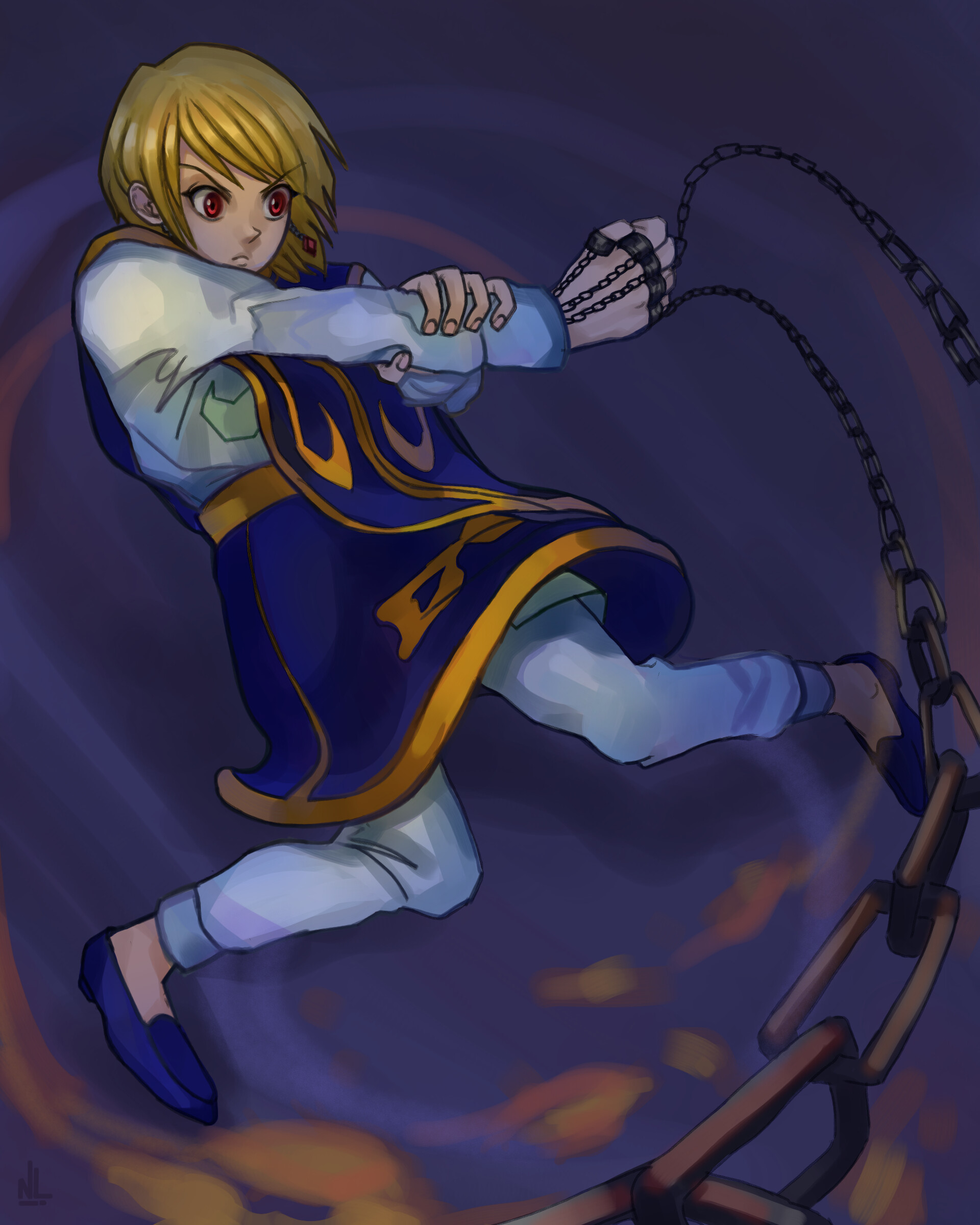 Ys 6tzeaeeiqkm Kurapika is love kurapika is life *movies were included. https www artstation com artwork lxk1po