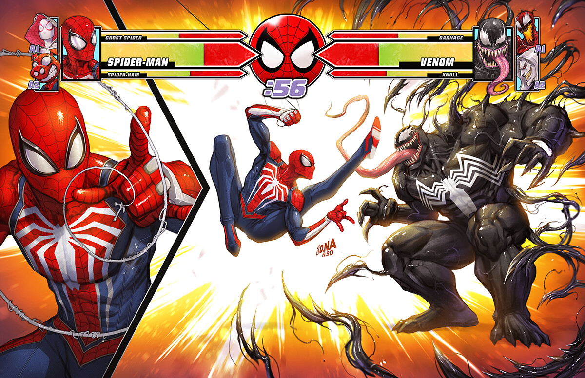 ArtStation - Spider-Man | Fighting Game Style