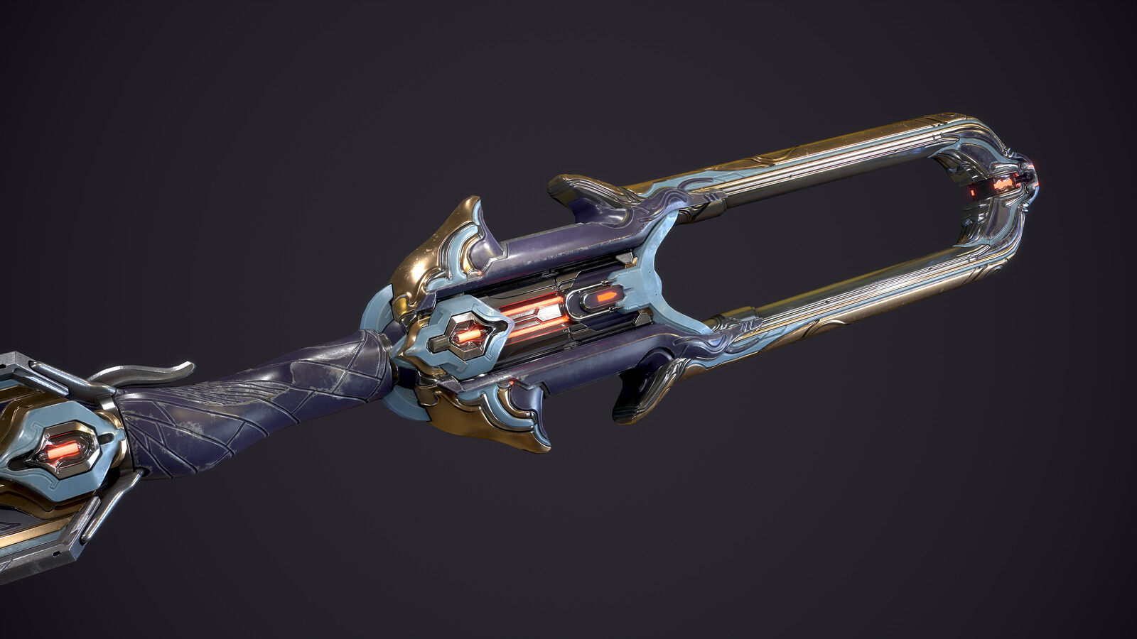 Marvin Tomizzi - Warframe - Flail/mace weapon