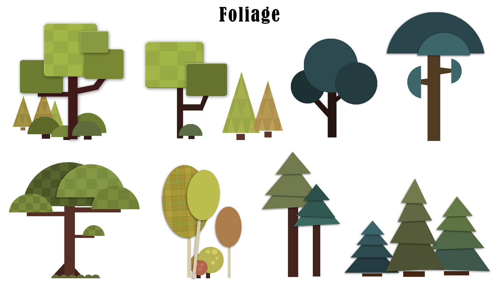 Foliage concepts