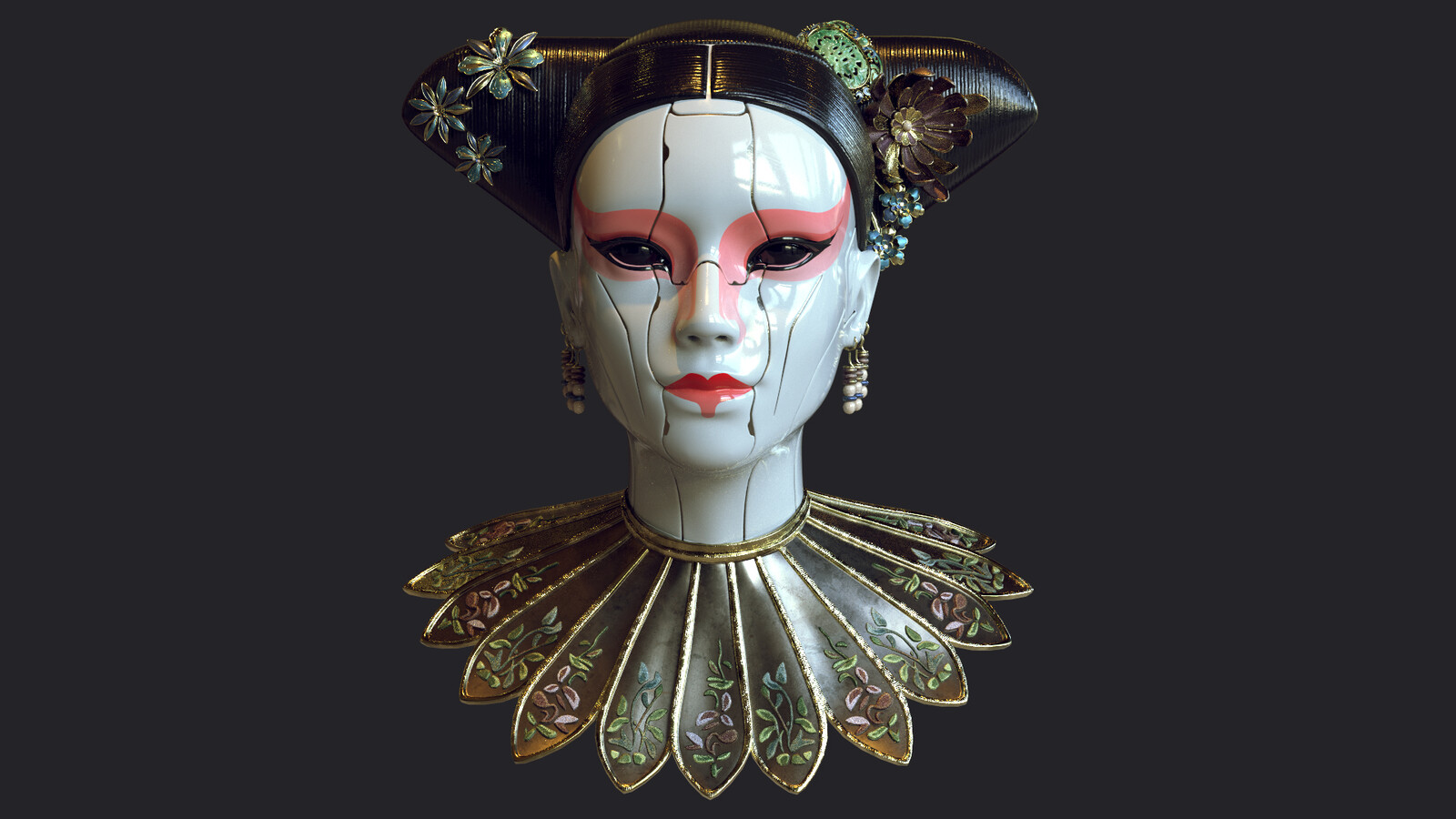 Asian Cyborg (real time)