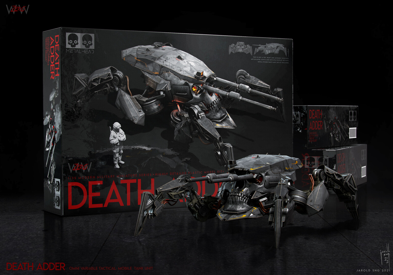 DEATH ADDER - Vehicle concept