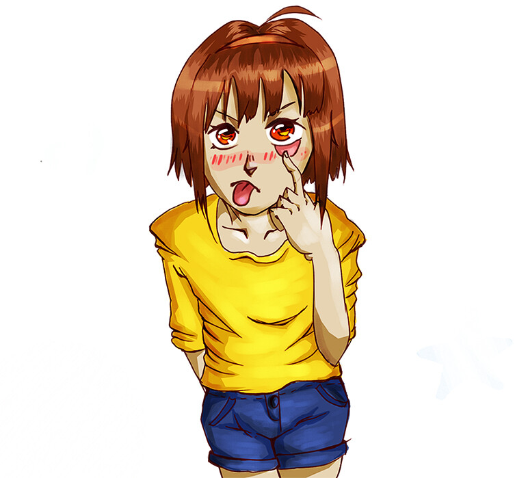 Wha - Anime Funny Faces Png - Free Transparent PNG Clipart Images Download