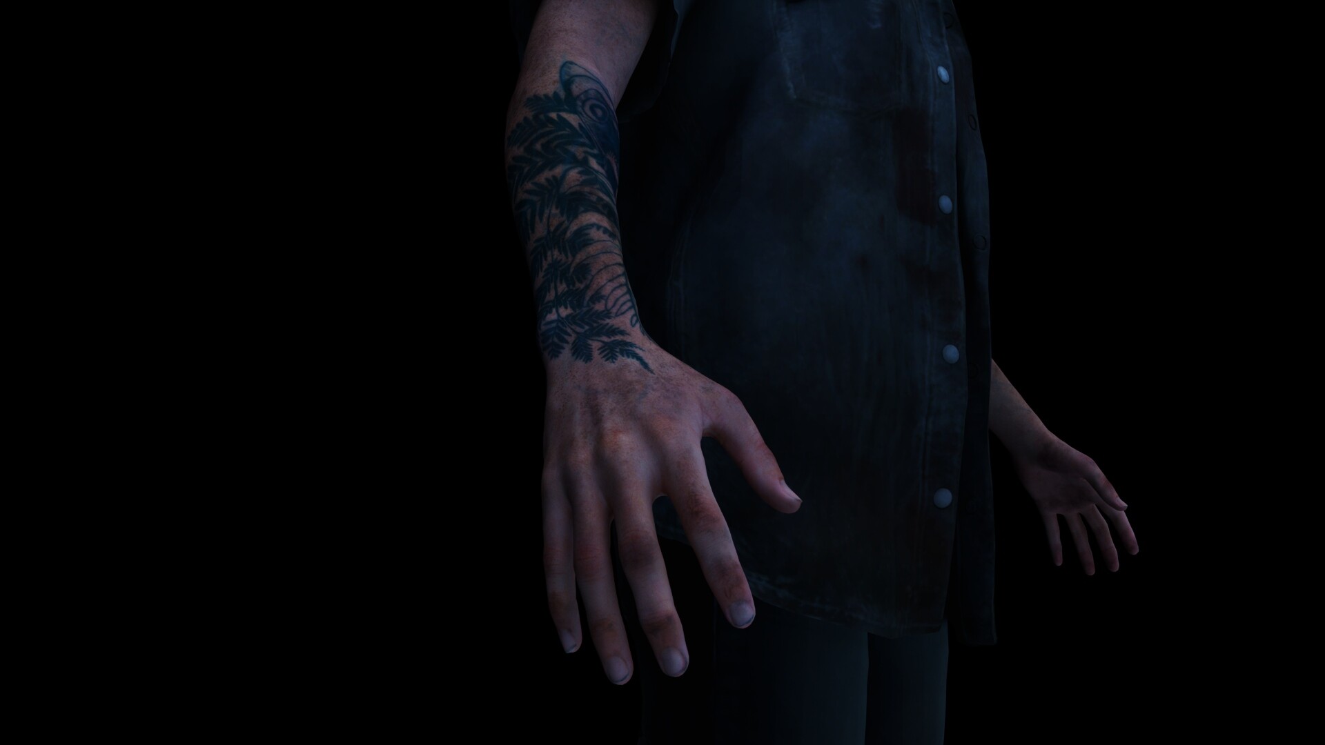 The Last of Us Part II Ellie Fake Tattoo